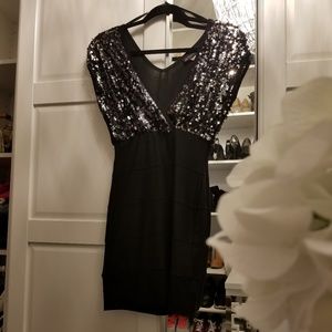 Sequin mini dress